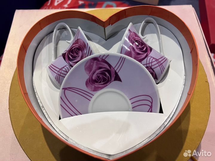 Кофейный набор на 2 персоны новый