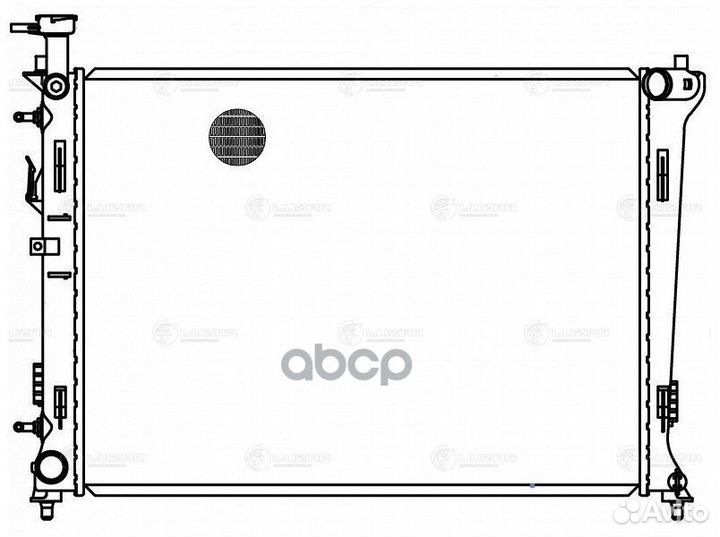 Радиатор охлаждения Kia Cerato (09) AT6 LRc08121