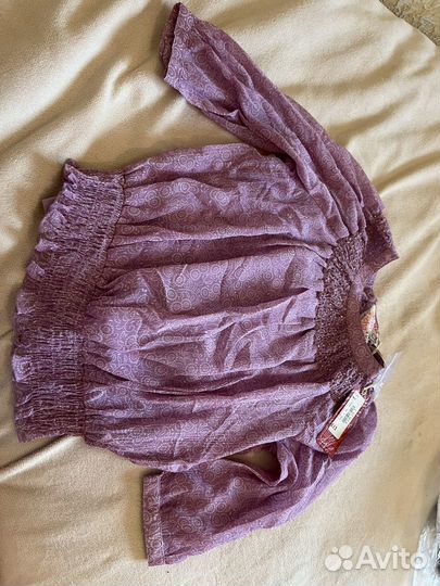 Блузка для девочки новая 110 см