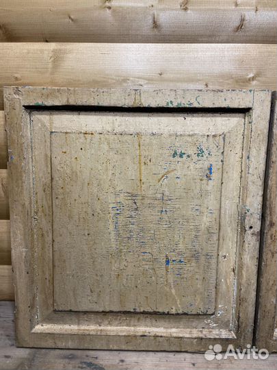 Пара Филенок Деревянные Резные