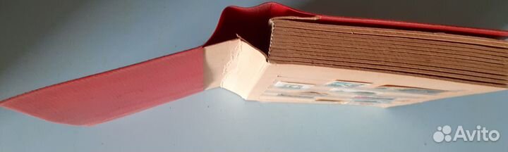 Альбом для марок 12листов.марки 64шт.оригинал СССР