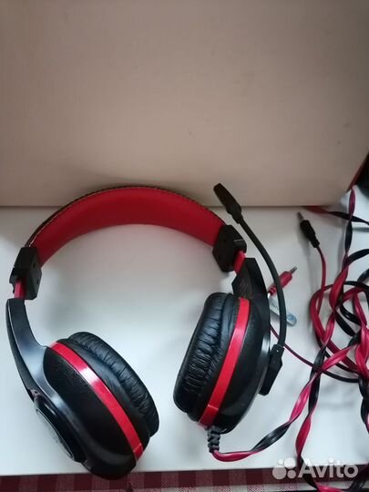 Игровые наушники с микрофоном