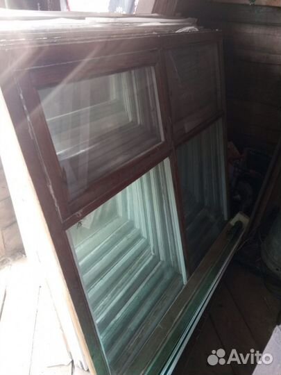 Деревянные окна б/у