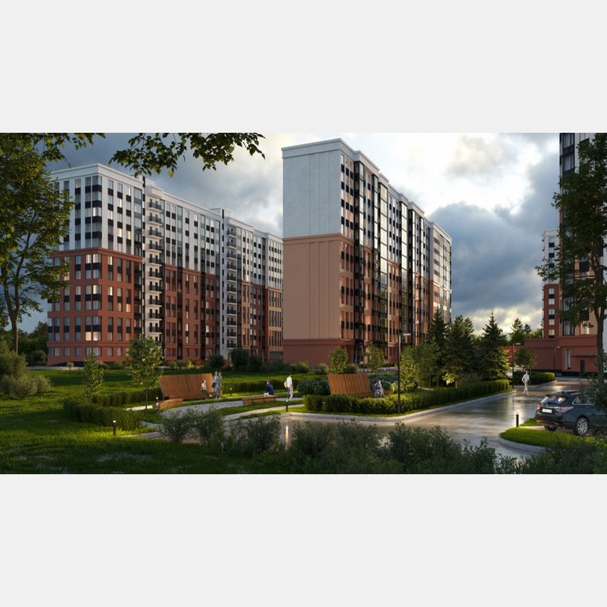 Квартира-студия, 30 м², 2/12 эт.