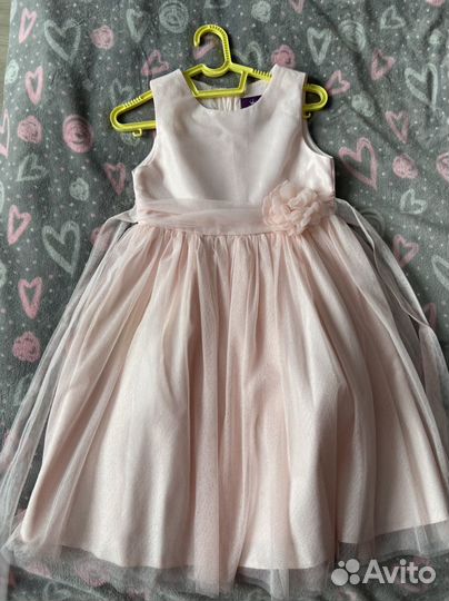 Нарядное платье для девочки 122