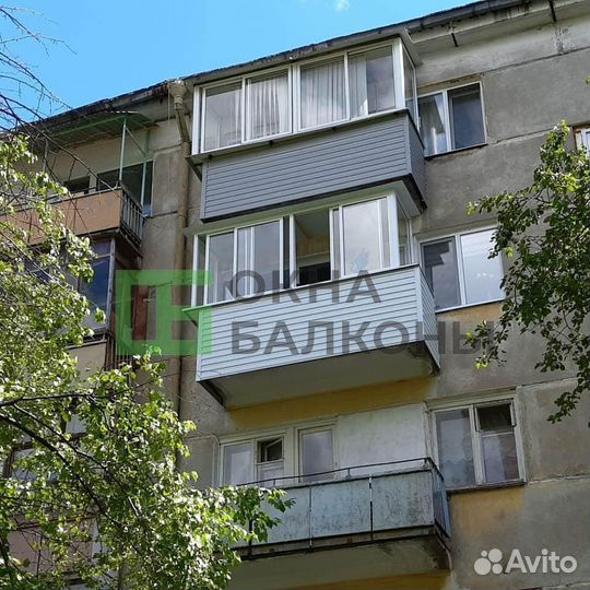 Остекление балконов и лоджий