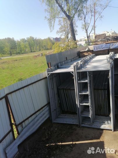 Леса строительные рамные