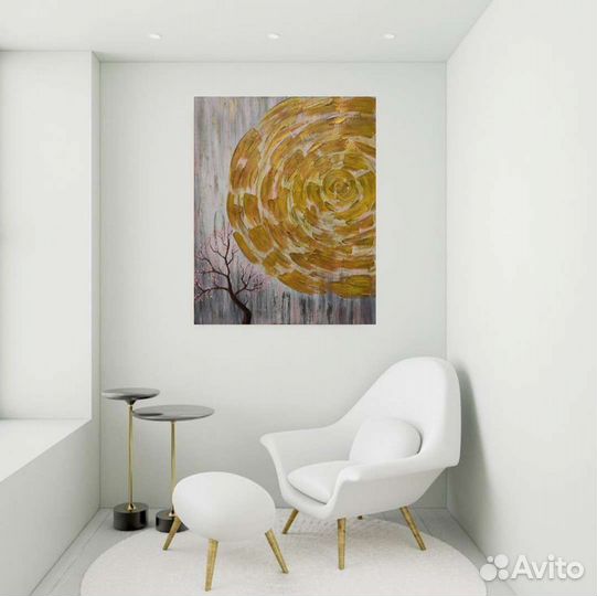 Интерьерная фактурная картина 40х50