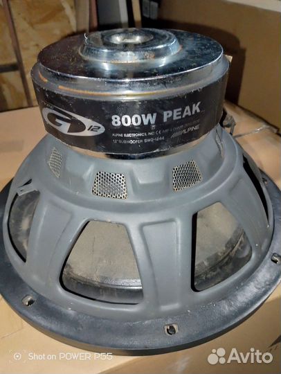 Продам subwoofer alpain