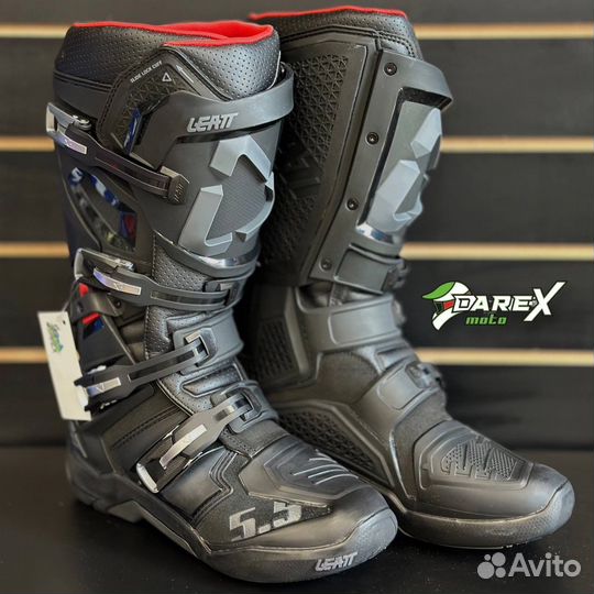 Мотоботы Leatt 5.5 FlexLock Boot Graphene размер44