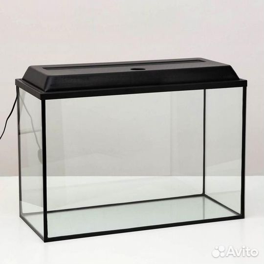 Аквариум новый, с подсветкой, 110 литров