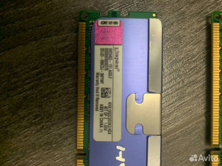 Оперативная память DDR3 4 gb kingston hyper x