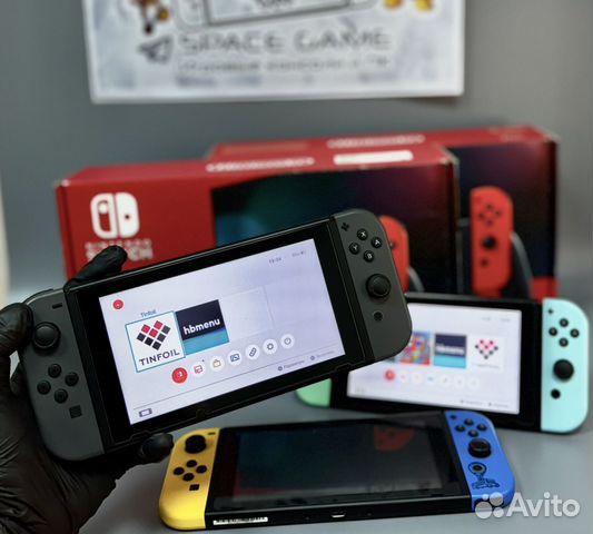 Nintendo Switch REV 2, Прошитая, 128GB, Игры купить в Москве с ...