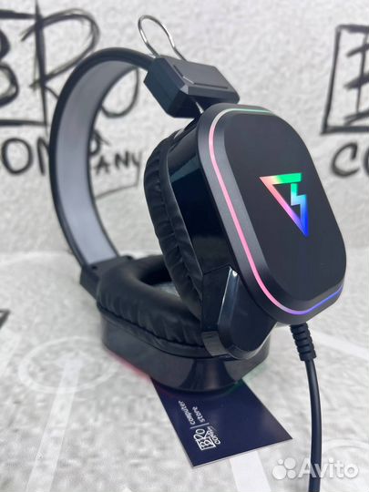 Наушники игровые с RGB подсветкой