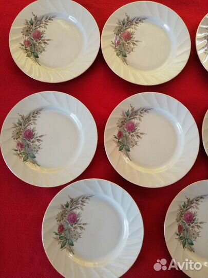 Тарелки неглубокие СССР. Сысерть