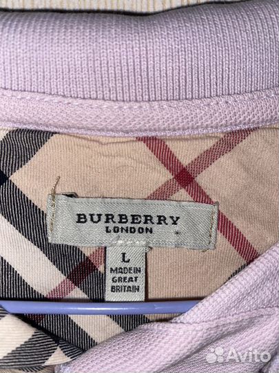 Поло мужское burberry оригинал