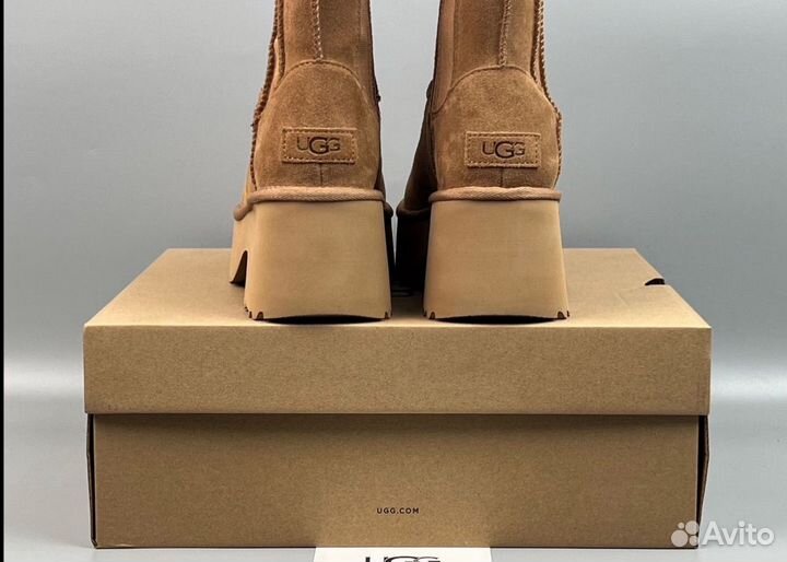 Угги UGG Clasic Twin Seam New Heights Chestnut