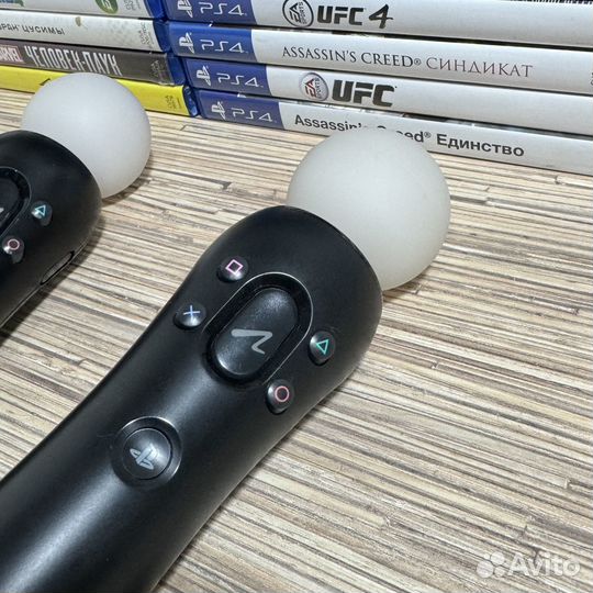 Контроллеры Движение Move для PS3/PS4