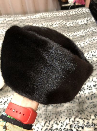 Шапка норковая женская