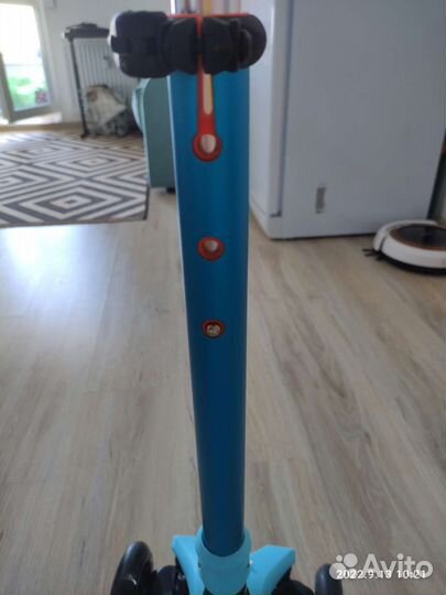 Самокат светящиеся колëса