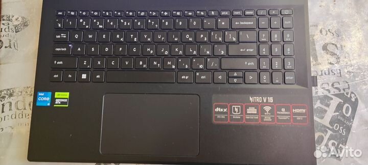 Игровой ноутбук acer nitro v15