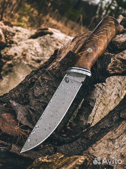 Нож Старпом ZDI1016 нержавеющий дамаск