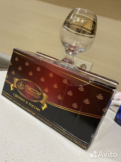 Бокалы гусь хрустальный