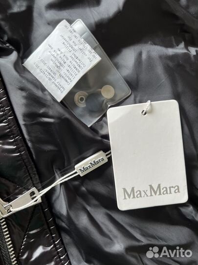 Пуховик новый Max Mara пальто женское S