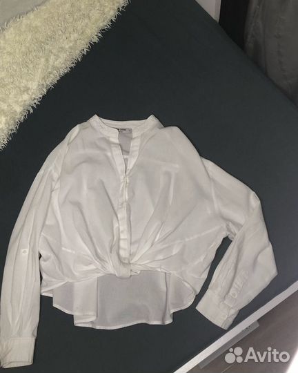 Блузка рубашка женская белая
