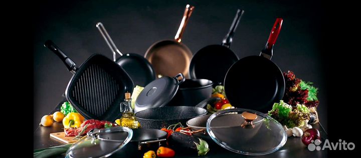 Сковорода vinzer в ассортименте, новые