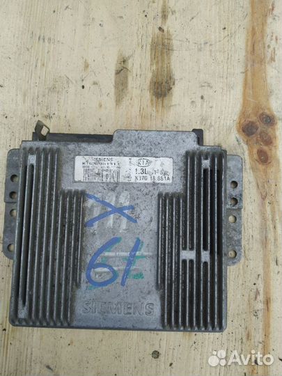 Блок управления двигателем Kia Avella 1.3