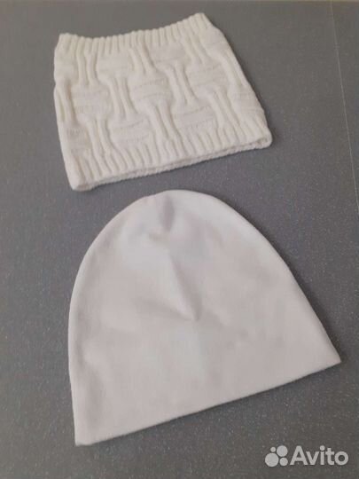 Шапочка и шарф снуд