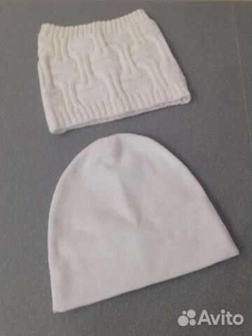 Шапочка и шарф снуд
