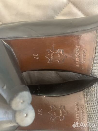 Ботильоны натуральная кожа 37