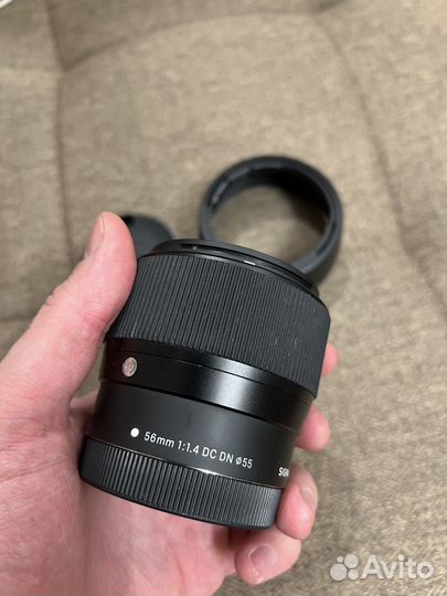 Объектив sigma ef m 56 mm