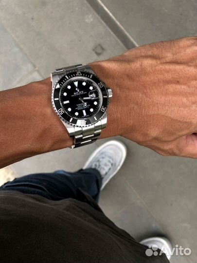 Часы rolex submariner black Часы мужские ro