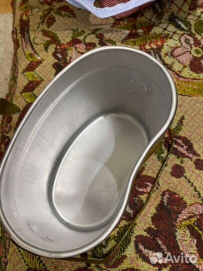 Котелок фляжка армейские