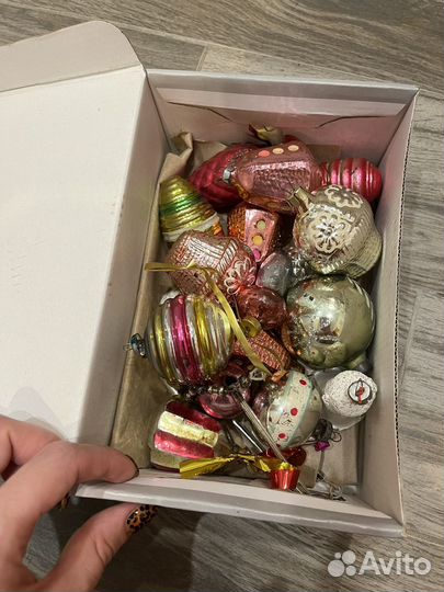 Елочные игрушки СССР