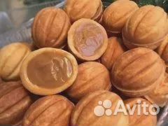 Трубочки и орешки со сгущёнкой