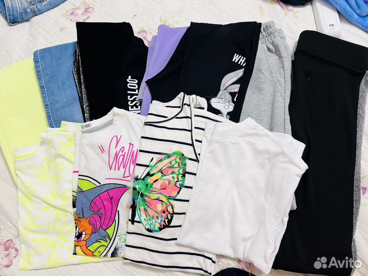 Вещи пакетом на девочку 152 158