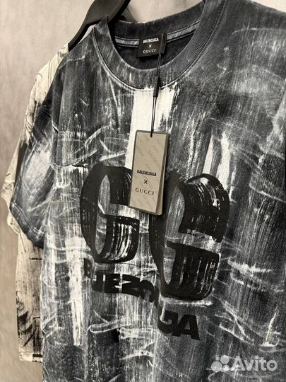 Футболка Gucci & Balenciaga