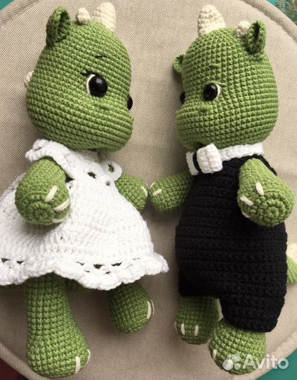 Вязаные грушки в подарок