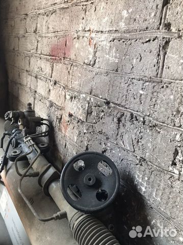 Рулевой рейка и насос на нисан елгранд на рабочем