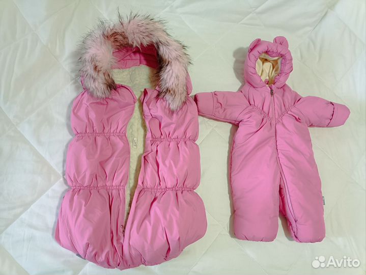 Зимний конверт для новорожденных