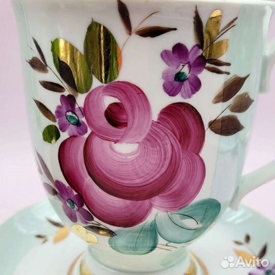 Чайная пара Дулево