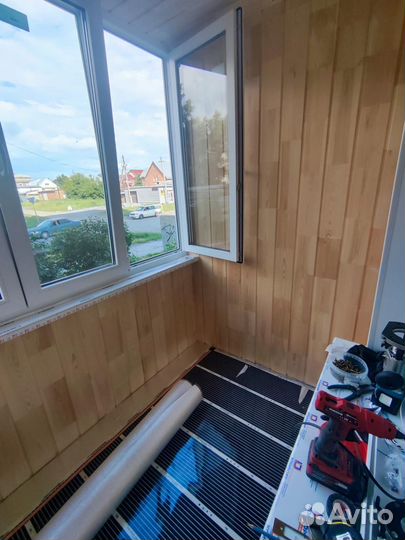 Утепление и отделка балконов и лоджий под ключ