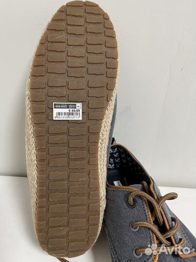Эспадрильи мужские 42 размер