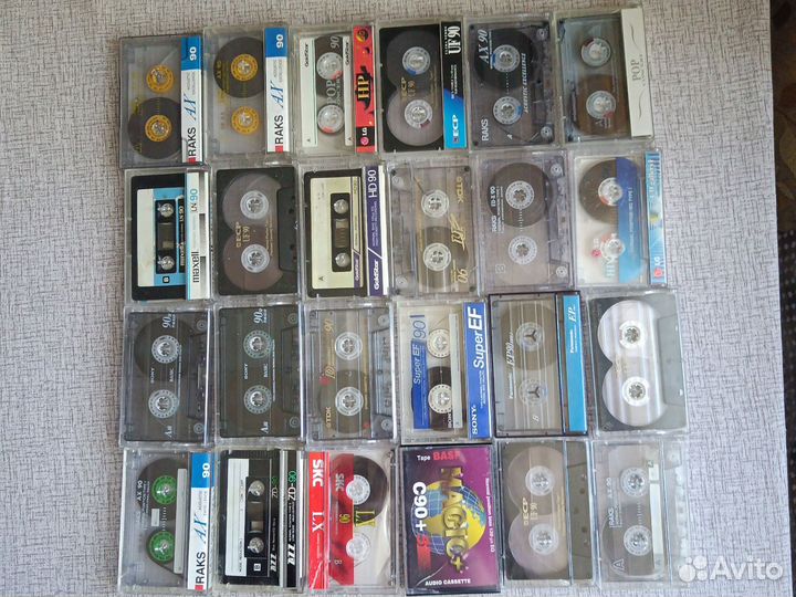 Аудиокассеты одним лотом
