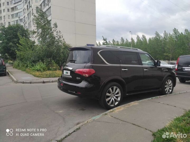 Infiniti QX56 5.6 AT, 2011, 248 000 км