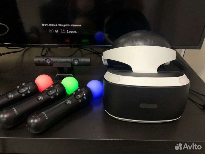 Шлем Sony Playstation vr ver очки ps4 виртуальна